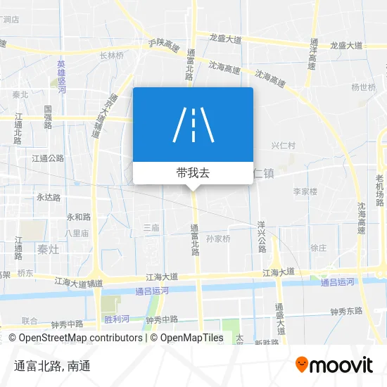 通富北路地图