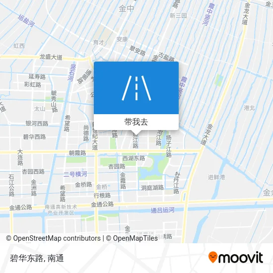 碧华东路地图