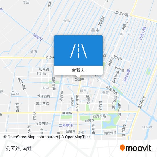 公园路地图