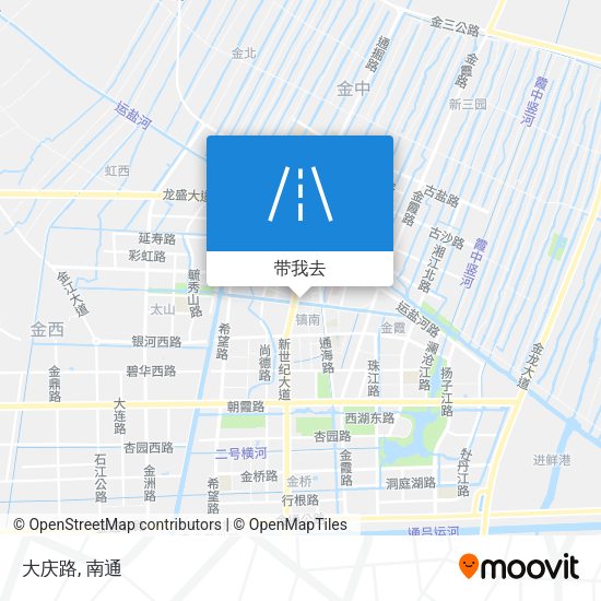 大庆路地图