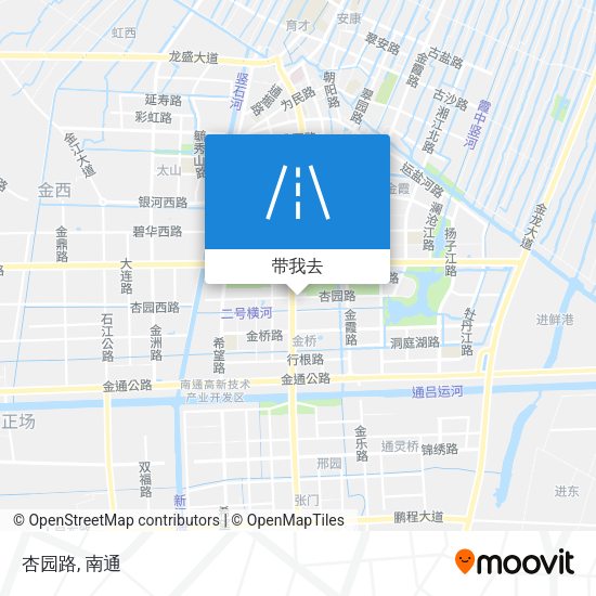 杏园路地图