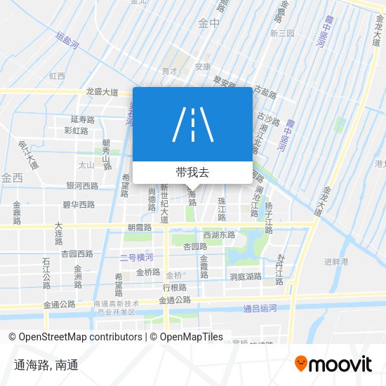 通海路地图