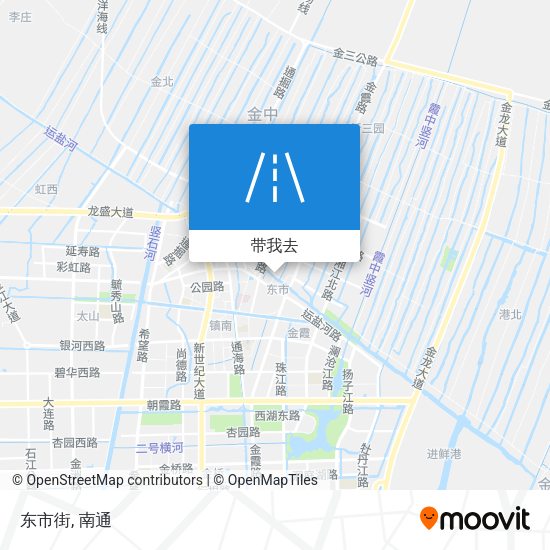 东市街地图