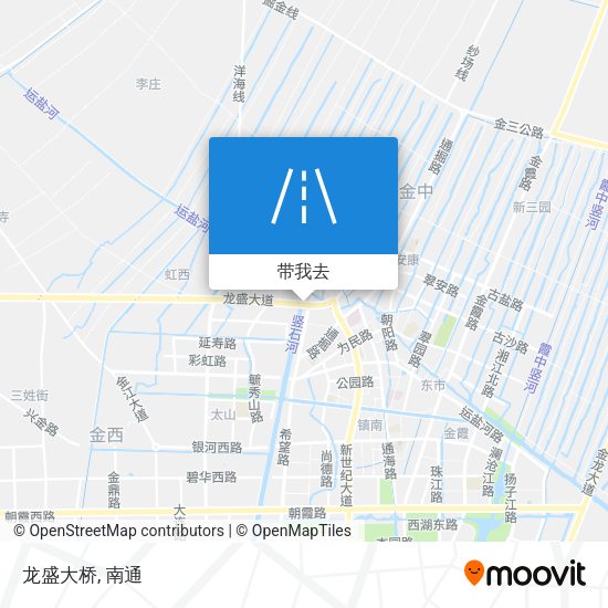龙盛大桥地图