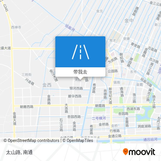 太山路地图