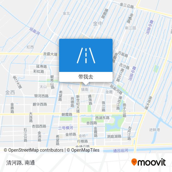清河路地图