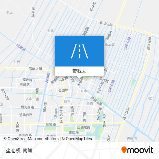 盐仓桥地图