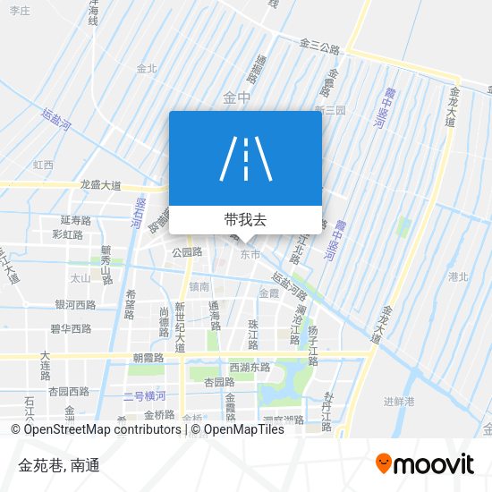 金苑巷地图