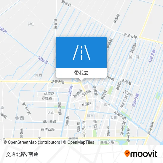 交通北路地图