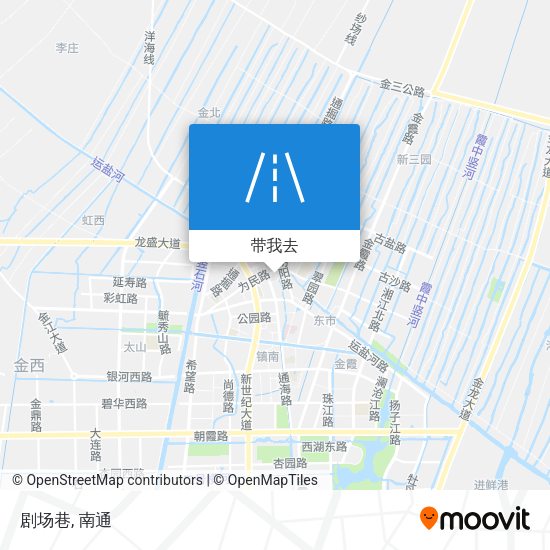 剧场巷地图