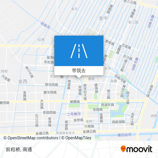 前程桥地图