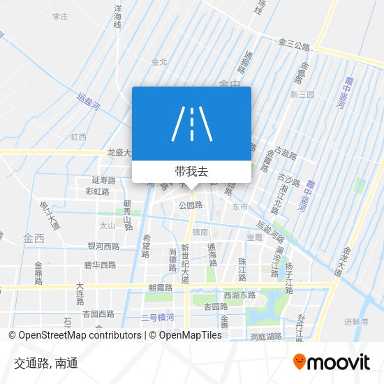 交通路地图