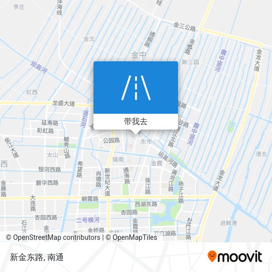 新金东路地图
