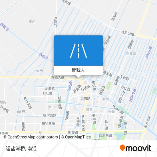 运盐河桥地图