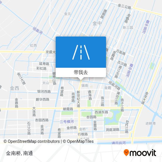 金南桥地图
