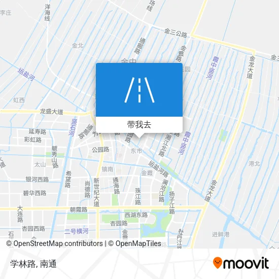 学林路地图