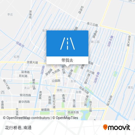 花行桥巷地图