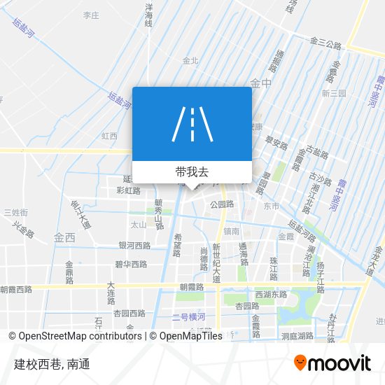 建校西巷地图