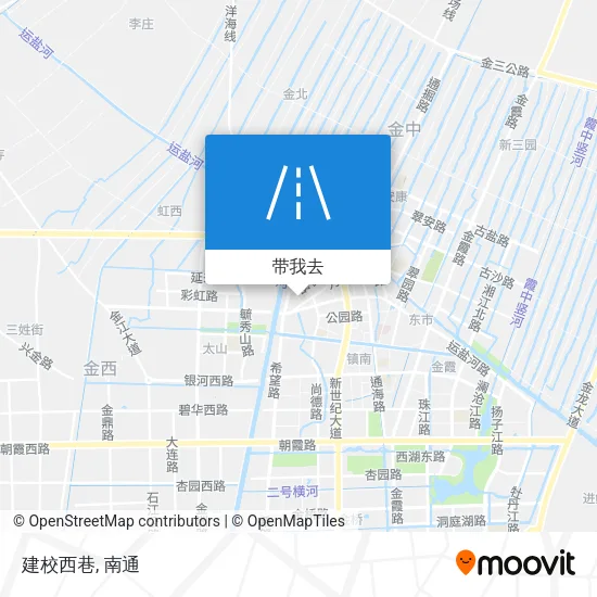 建校西巷地图