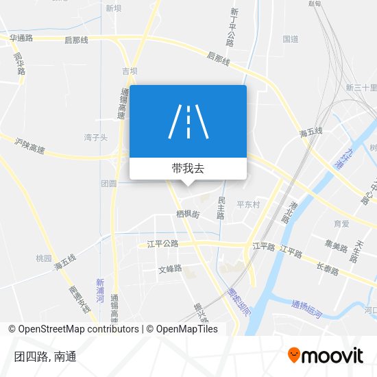 团四路地图