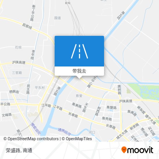 荣盛路地图