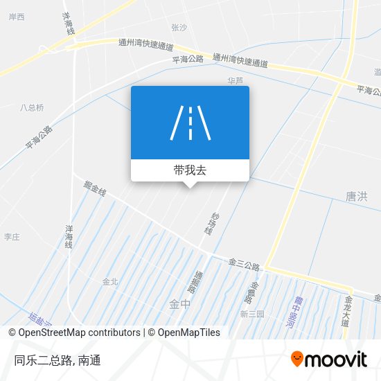 同乐二总路地图