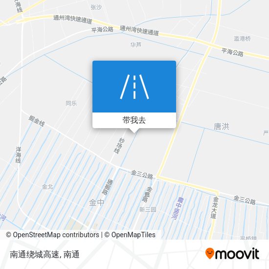 南通绕城高速地图