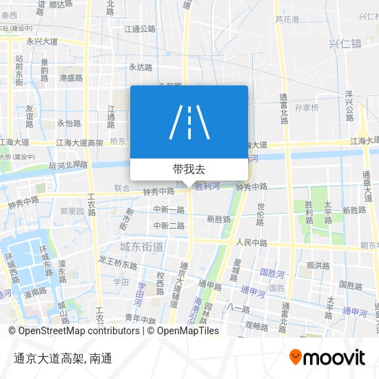 通京大道高架地图