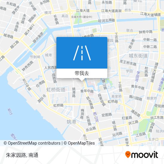 朱家园路地图