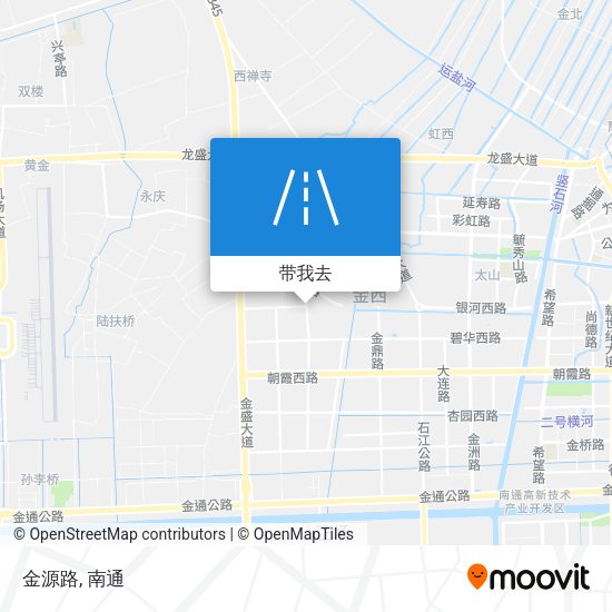 金源路地图