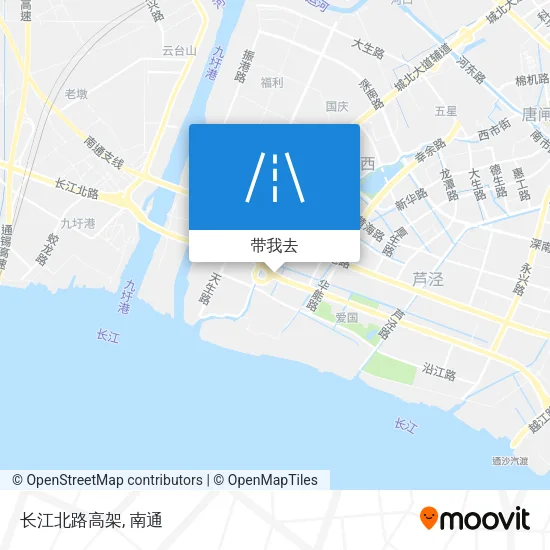 长江北路高架地图
