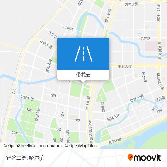 智谷二街地图