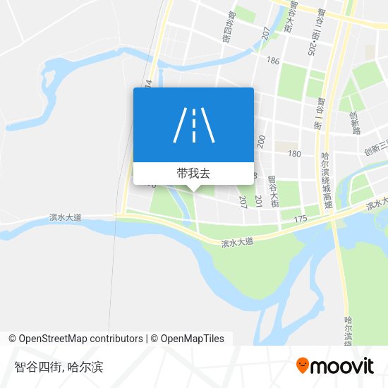 智谷四街地图