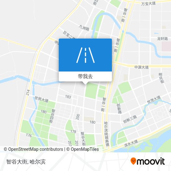 智谷大街地图