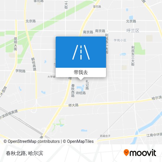 春秋北路地图