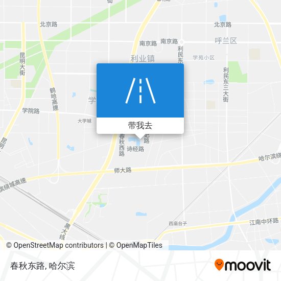春秋东路地图