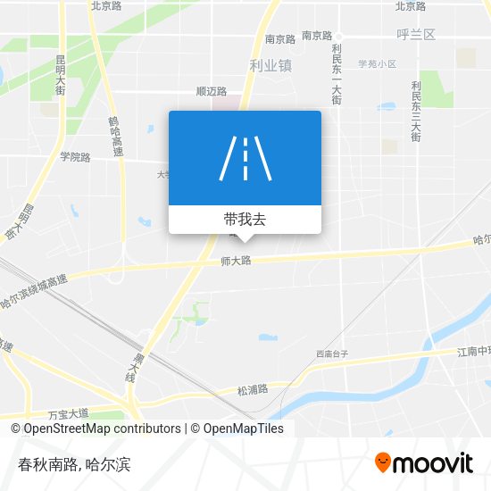春秋南路地图
