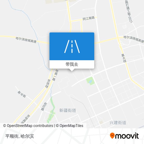 平顺街地图