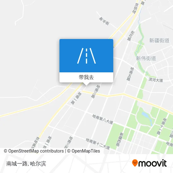 南城一路地图