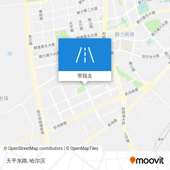 天平东路地图