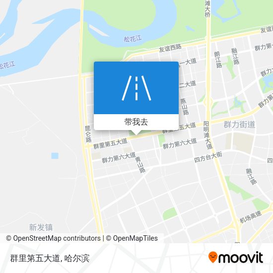 群里第五大道地图