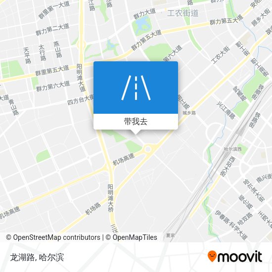 龙湖路地图