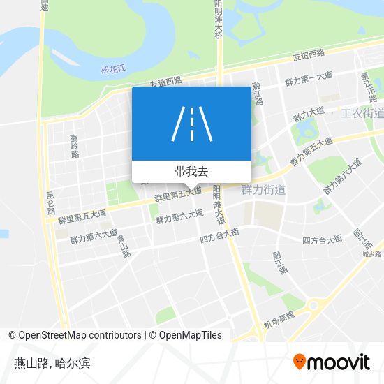 燕山路地图