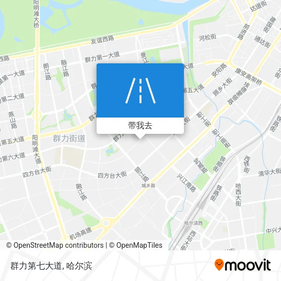 群力第七大道地图