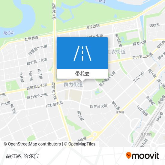 融江路地图