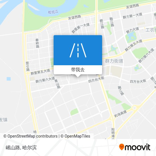 岷山路地图