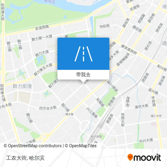 工农大街地图