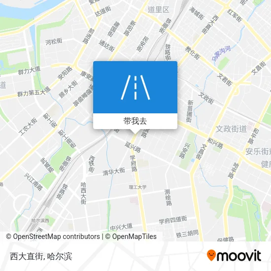 西大直街地图