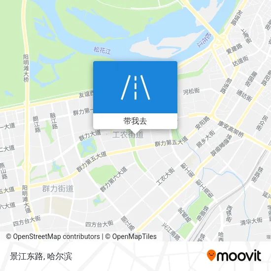 景江东路地图