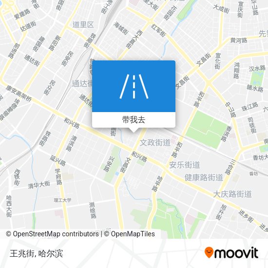 王兆街地图